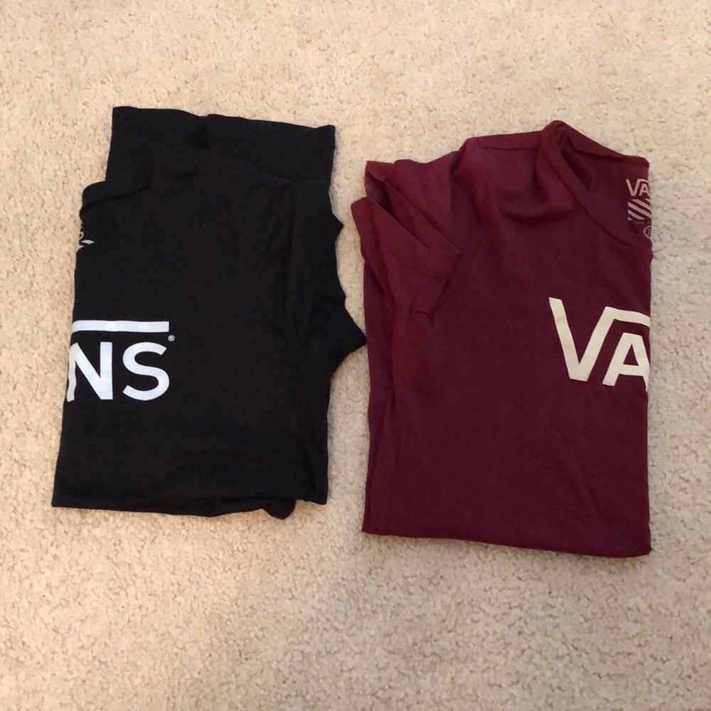 2/$15 vans t- shirts